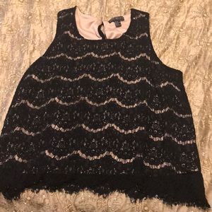 Forever 21 Plus Lace Top